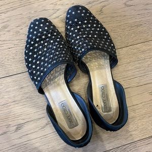 37.5 Jimmy Choo flats with star detail